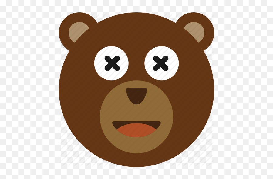 Bear Emoticon Expression Face Smile - Percy Jackson Trident Emoji,Dancing Bear Emoticon