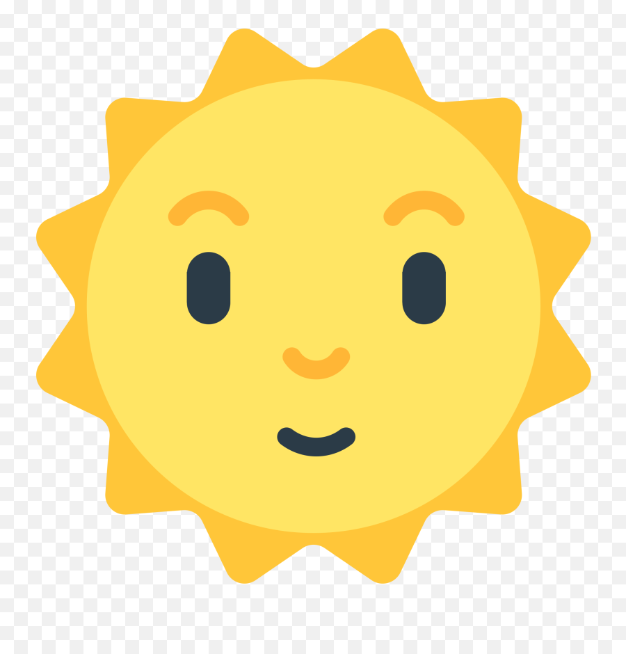 Sun With Face Emoji Clipart Free Download Transparent Png - Qual O Significado Do Emoji Sol,Fire Emoticon