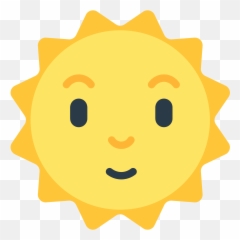 Sun With Face Emoji Clipart Free Download Transparent Png - Qual O Significado Do Emoji Sol,Fire Emoticon