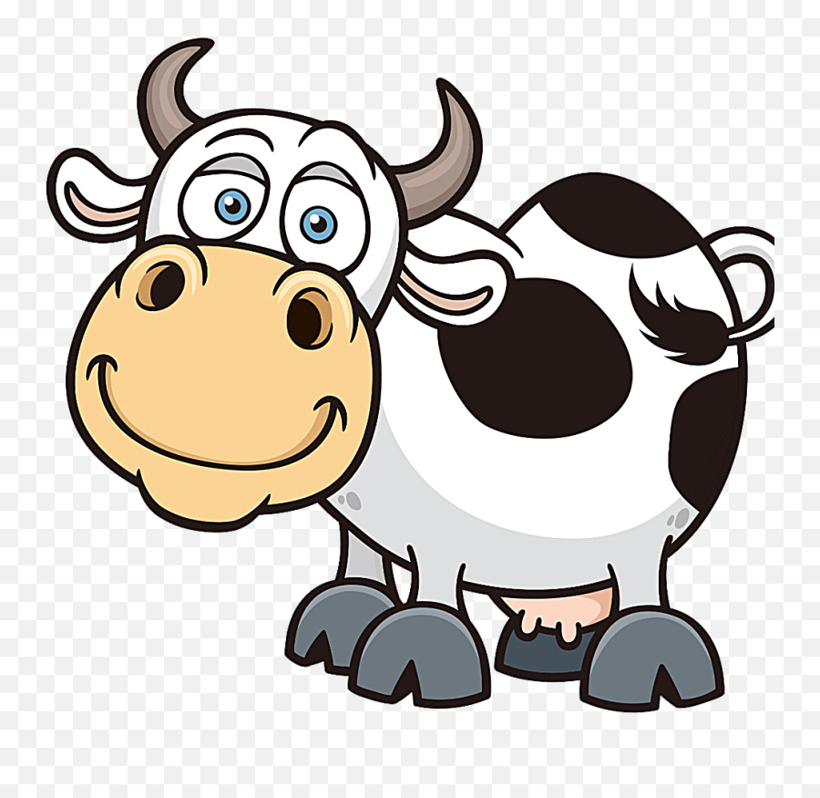 Cattle Cartoon Royalty - Free Clip Art Dairy Cow Png Cow Png Cartoon Emoji,Cow Emoticons Png