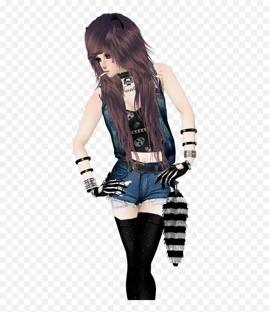 Emo Outfits - Girly Emoji,Emotion Of Collor