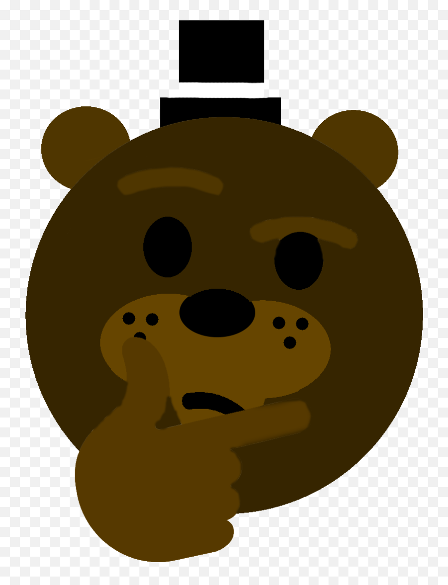 Freddy Thinking Emoji - Album On Imgur Dot,Think Emoji
