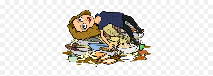 The Stages Of Thanksgiving Break As Told By Bitmojis - Thanksgiving Bitmoji Emoji,Vegan Thanksgiving Emoji