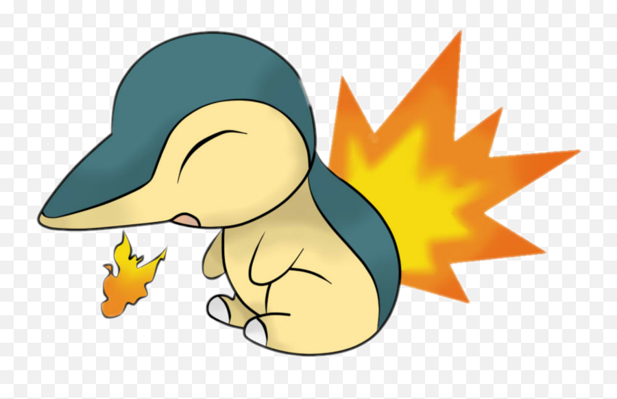 The Most Edited - Cyndaquil Png Emoji,Cyndaquil Emojis