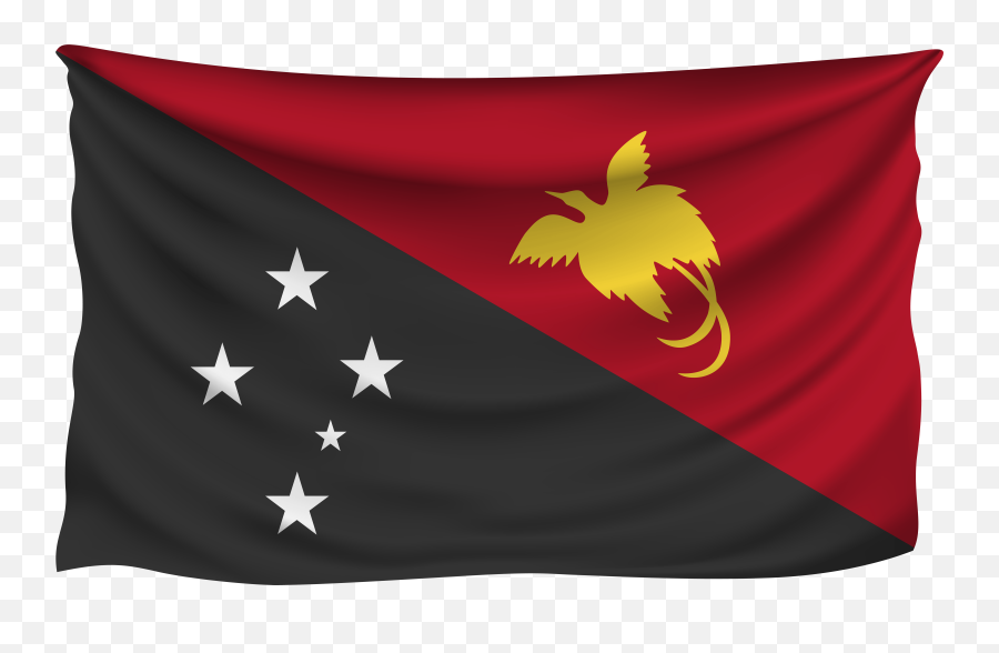 Papua New Guinea National Flag 90x150cm - Papua New Guinea Flag Png Emoji,Coombian Flag Emoji