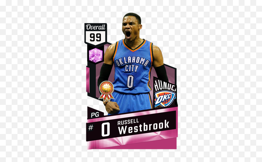 Russell Westbrook - Diamond Russell Westbrook 2k17 Emoji,Nba 2k17 Dunk Emotion List