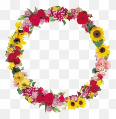 Flores Frame Png Hd - Rip Flower Frame Png Emoji,Flores Emojis Png