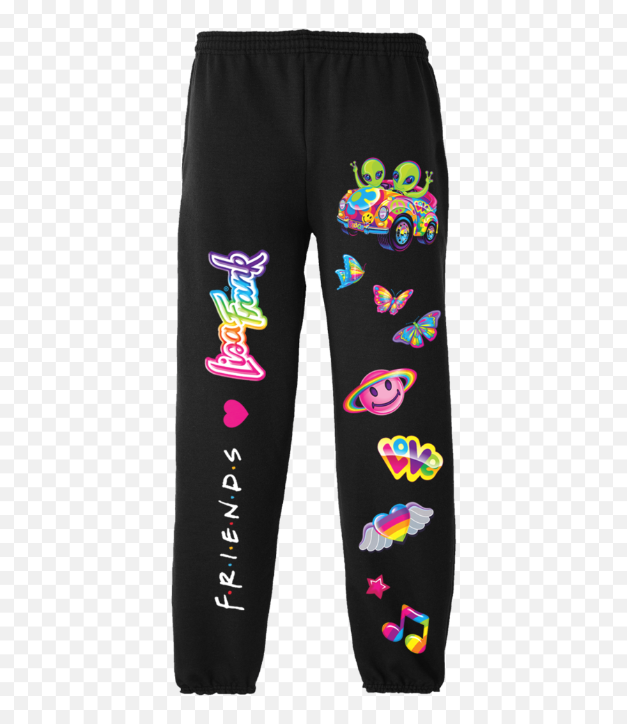 Lisa Frank Released A Friends Merch Collab - Lisa Frank Sweatpants Emoji,Teen Fashion Emoji Outfit