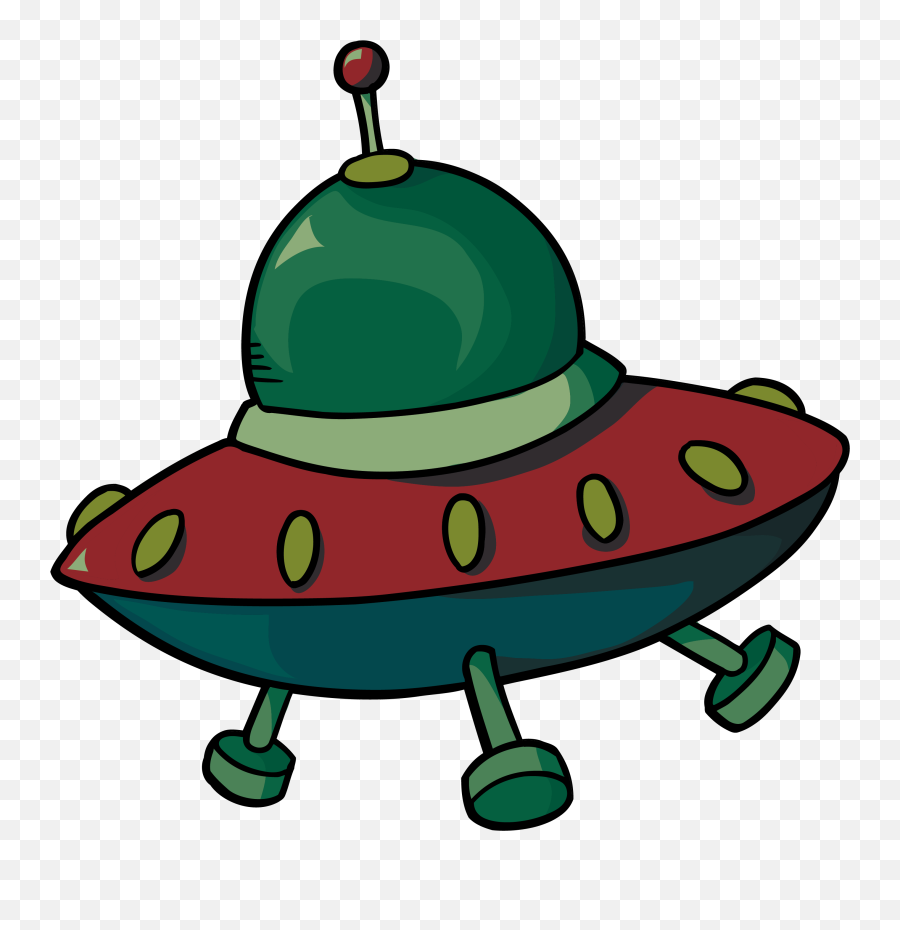 Download Spacecraft Vector Cartoon Ufo Sci - Fi Free Clipart Ufo Cartoon Png Emoji,Sci Fi Emoticons