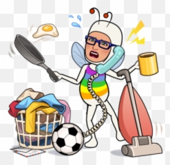 Sell Your Place And Move During Christmas A Pandemic And - Bitmoji Multitask Emoji,