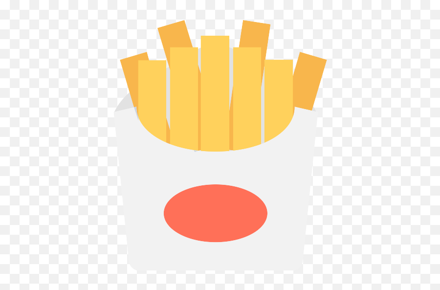 Fries Vector Svg Icon Emoji,Fried Potato Chips Emoji Text