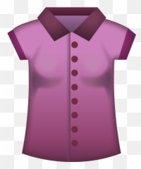 Download Womans Clothes Emoji Icon - Clothes Emoji Png,Shopping Emoji