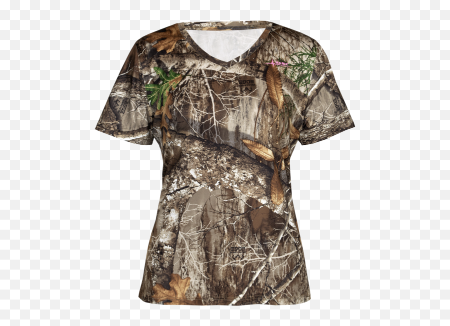 Pt1387 Doss Cabin Short Sleeve Camo Tee - Short Sleeve Emoji,Camo Print Your Emotion