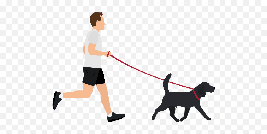 Evgeniyziminvector U2013 Canva Emoji,Man,women,dog Walking Emoticon
