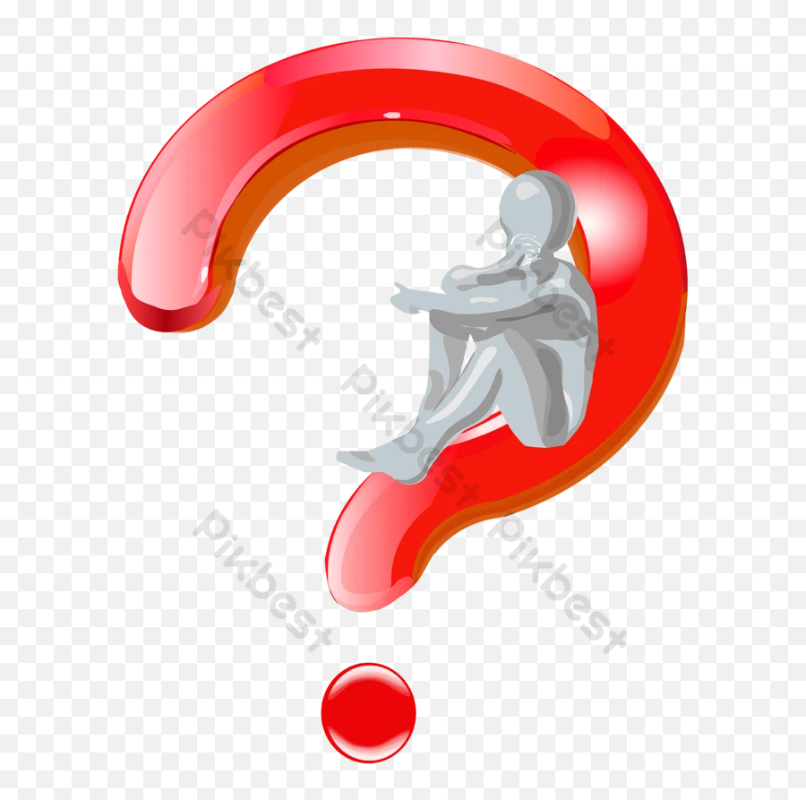Vector Red Question Mark Element Png Images Psd Free Emoji,Yellow Question Mark Emoticon
