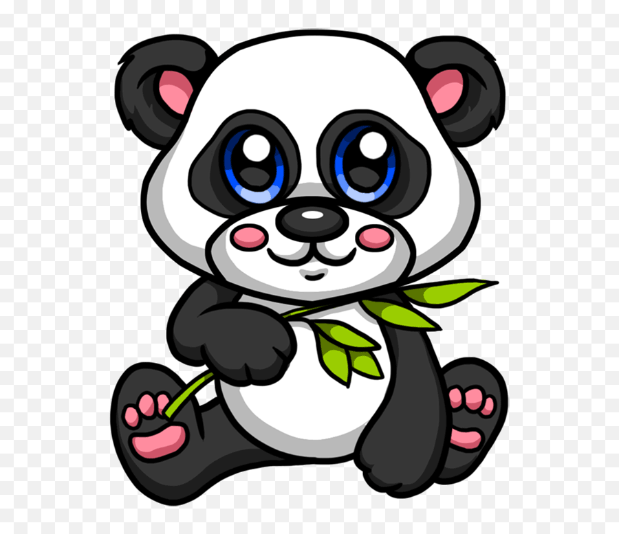 Easy Baby Easy Cute Panda Drawing - Lazynomore Emoji,Panda Bye Emoticon