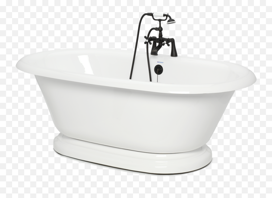 Pedestal Double Ended Bathtub U2013 American Bath Factory Emoji,Soaking In Bathtub Emoticon