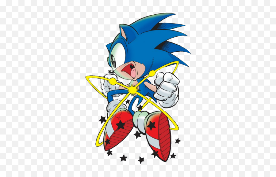 Sonic The Hedgehog Archie Pre - Genesis Wave Vs Battles Emoji,