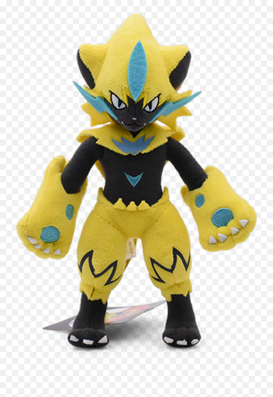 Seekfunning Pokemon Zeraora Plush Toy All - Star Collection 10 Emoji,Emoticon On Teter Totter