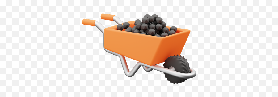 Farming Wheelbarrow 3d Illustrations Designs Images Emoji,Coal Sack Emoji