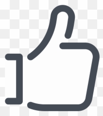 Download The Universal Thumbs Up Icon For Liking Things On - Liking Icon Png Emoji,Thumbs Up Emoji For Facebook