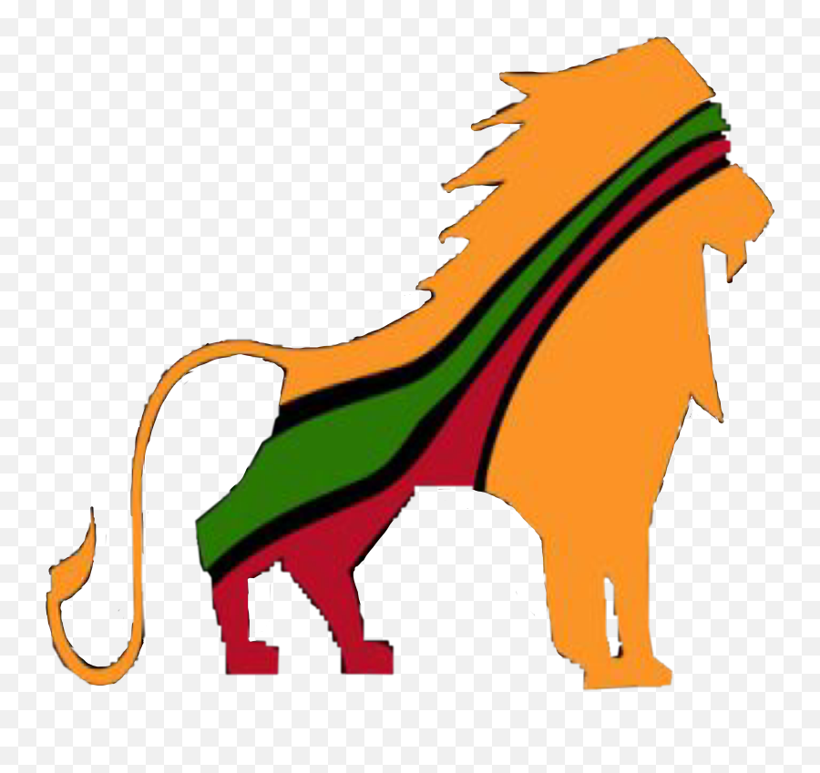 Lion Rasta Rastafarian Sticker - Animal Figure Emoji,Rastafarian Emoji