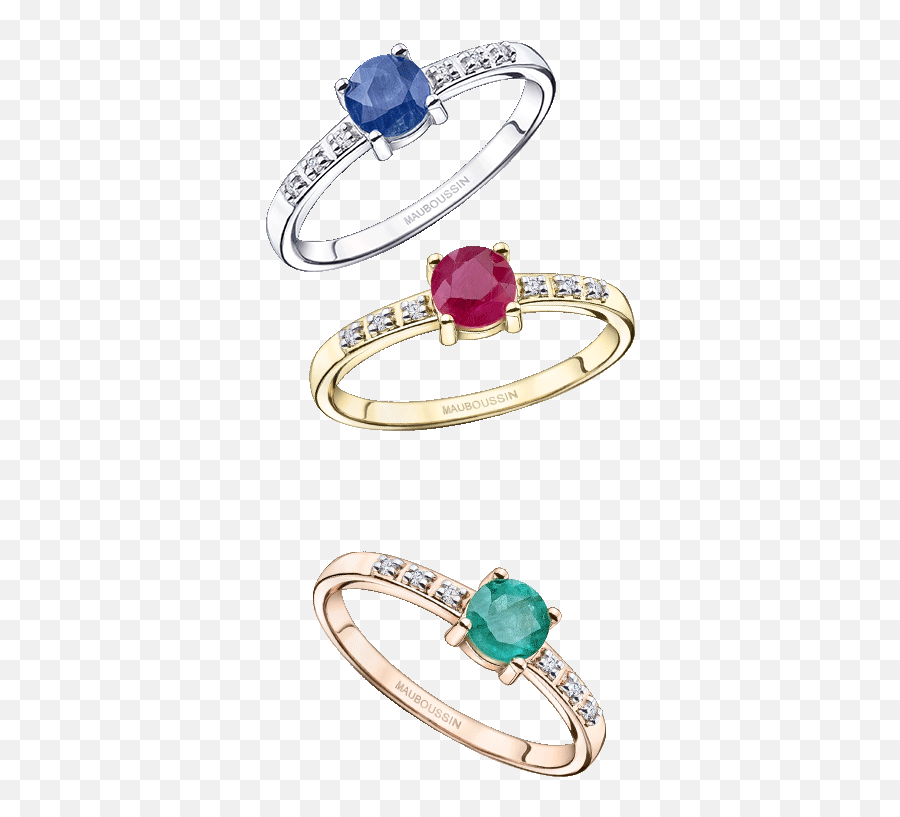 Mauboussin Rings Capsule Demotions - Bague Mauboussin Capsule D Émotion Prix Emoji,Emotion La Folie