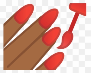 Nail Polish Clipart Manicure - Iconos De Uñas Png Nail Polish Emoji,Emoticon Nail Art