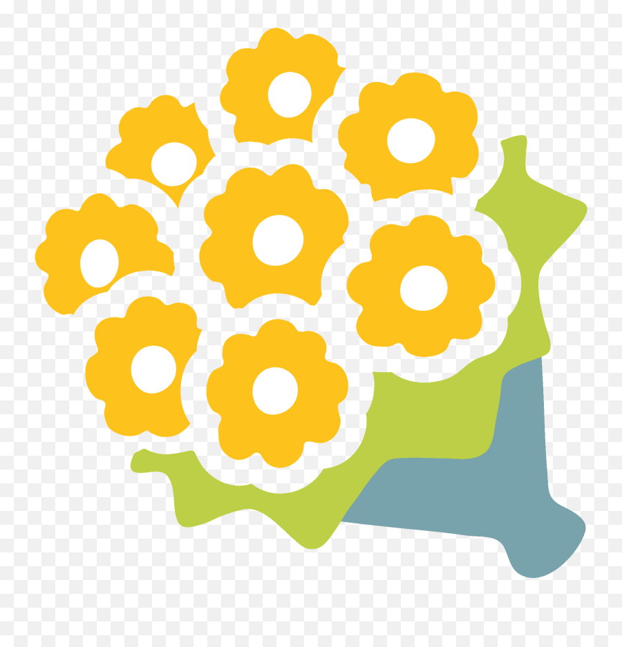 Emoji U1f490 - Bouquet Emoji Vector,Bouquet Of Flowers Emoji