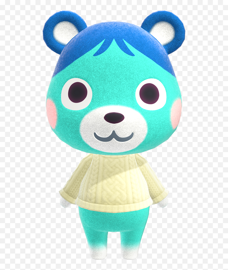 Which Animal Crossing Villager Are You From The Vacation You - Acnh Blue Bear Emoji,Emotion Pets Toy