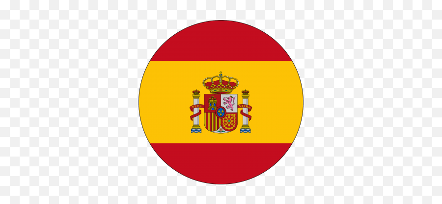 Woopcase - Circle Transparent Spain Flag Emoji,Emojis Stickers And Grips