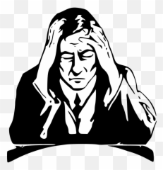 How Should - Clipart Distressed Emoji,Kill Emotions Sad