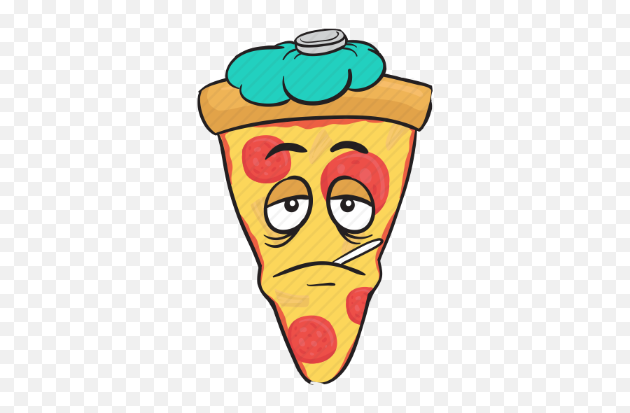 Pizzamoji Pizza Stickers And Emojis Keyboard App Messages - Cartoon Pizza With Eyes,Emoji Stickers App