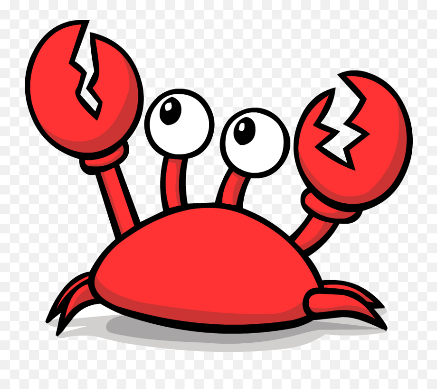 Crab Clip Art 5 Clipartwiz - Crab Clipart Emoji,Crab Emoji