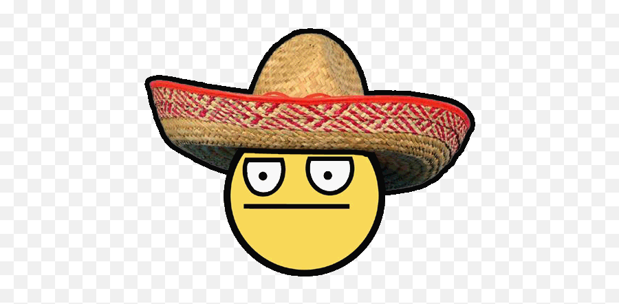 Sombrero - Jotchua Dog Meme Emoji,Straw Hat Emoticon