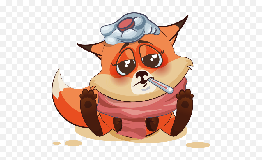 The Happiest Fox By Edb Group - Fictional Character Emoji,Fox And Hare Emoji