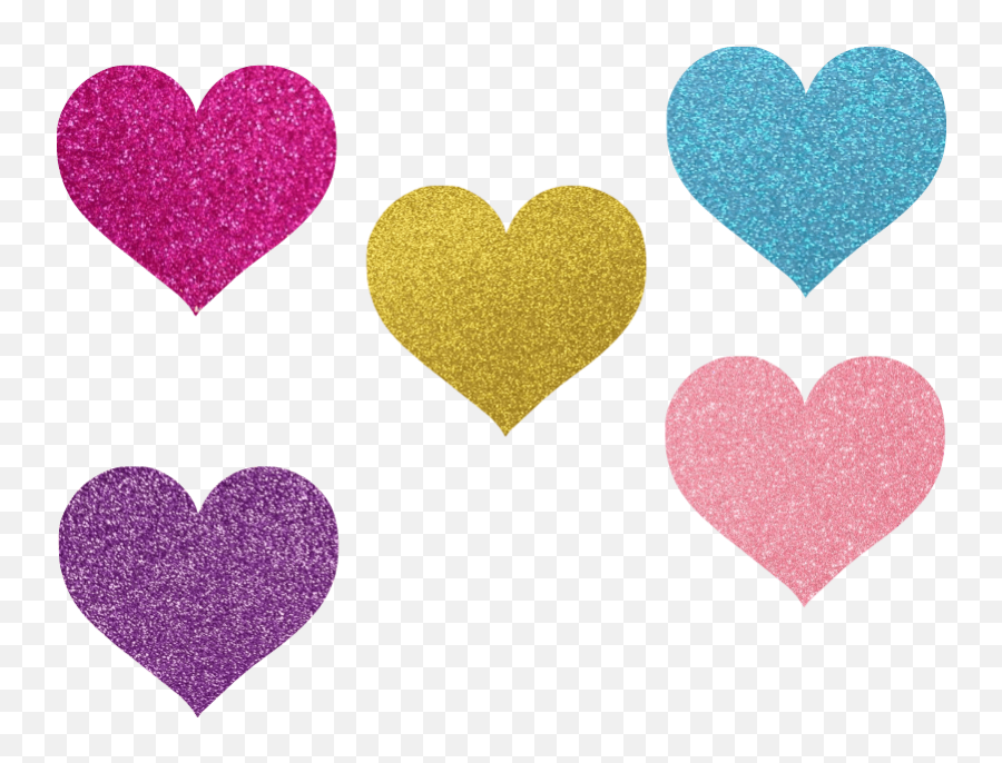 Aplique Glitter Chuva De Amor Corações - Piffer E Cia Sparkly Emoji,Apliques De Emotions Em Eva