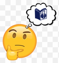 Comic Book Images Clip Art - Thinking Emoji Sticker Don T Understand Icon,Think Emoji