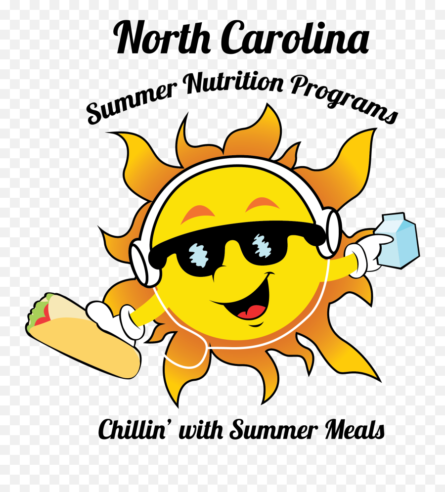 Nc Summer Nutrition Program Logos U2022 No Kid Hungry Nc - Nc Summer Meals Program Emoji,Chillin Emoticon
