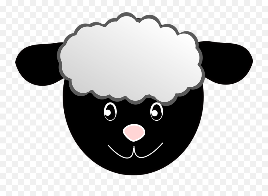 Sheep Face Png U0026 Free Sheep Facepng Transparent Images - Sheep Clip Art Emoji,Black Sheep Emoji