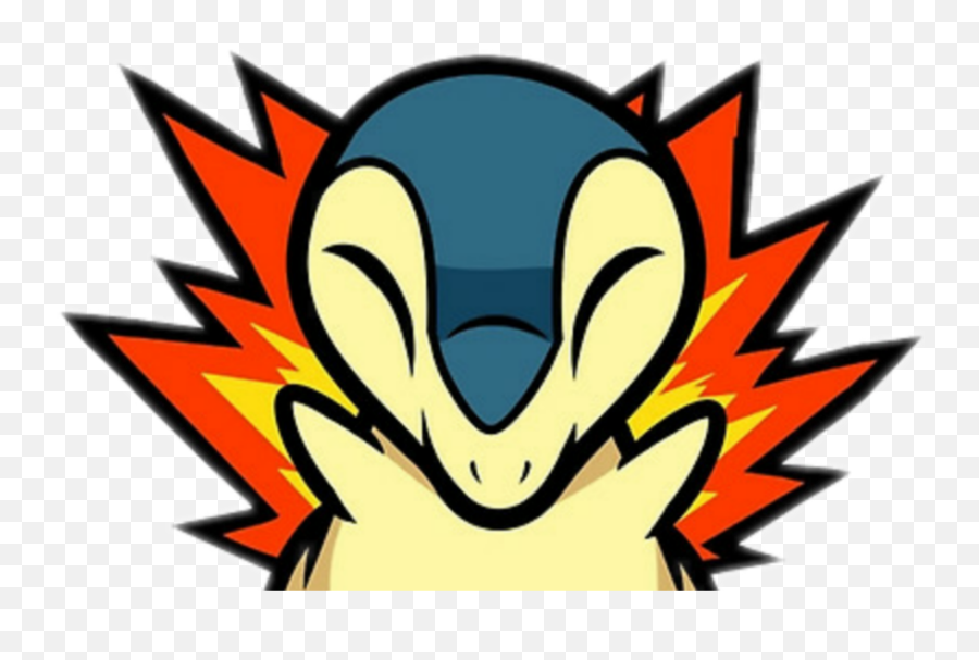Cyndaquil Pokemon Sticker - Cyndaquil Logo Emoji,Cyndaquil Emojis