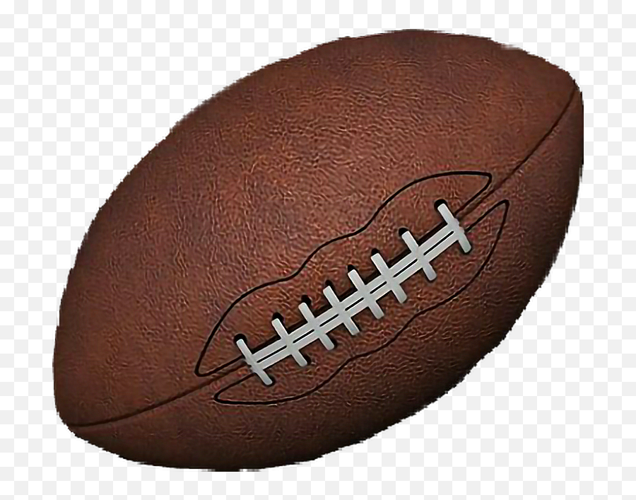 Ball Football Rugby Sport Brown Sticker - For American Football Emoji,Rugby Ball Emoji