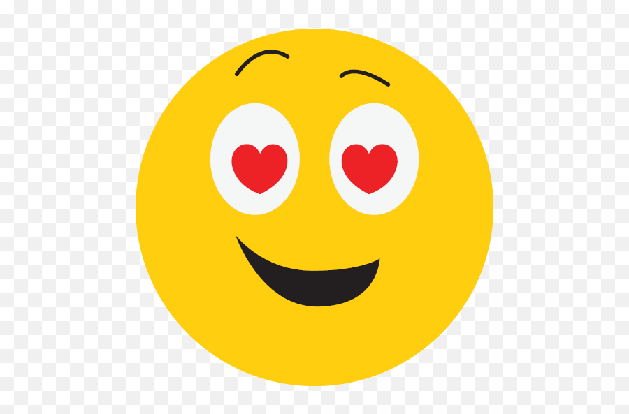 Happy Love Smiley Icon - Happy Smile Emoji,Happy Smile Emoji