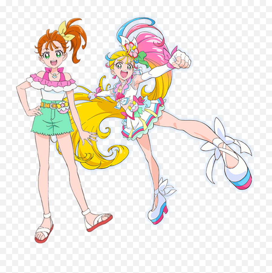 Manatsu Natsuumi Scratchpad Fandom - Tropical Rouge Precure Cure Summer Emoji,Trinity The Tuck Vs Monique Heart - Emotions Lip Sync