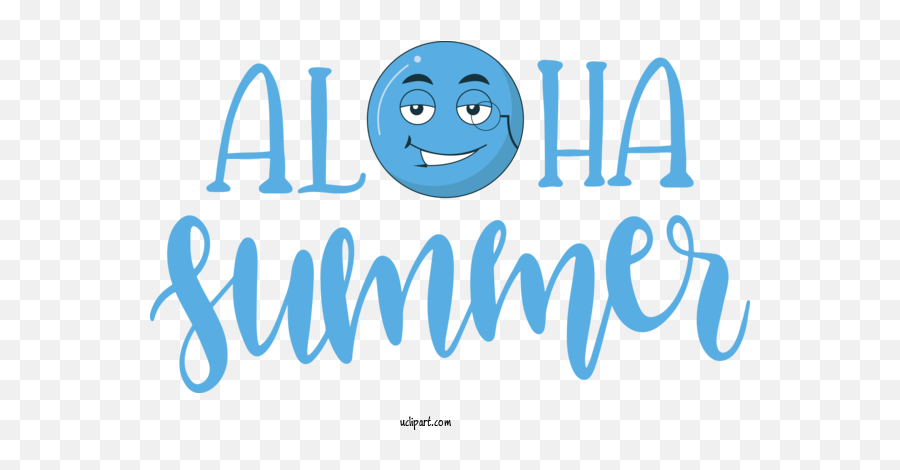 Nature Smiley Logo Cartoon For Summer - Happy Emoji,Happy New Year Emoticon Transparent