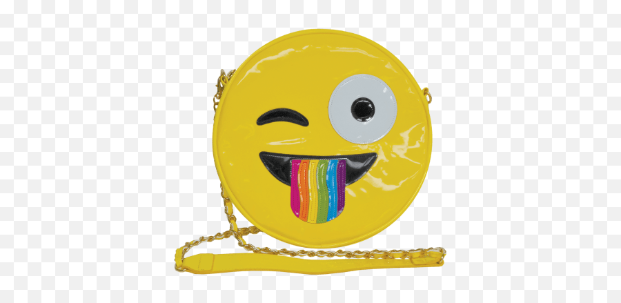 Emoji Crossbody Bag - Happy,Giggle Emoji