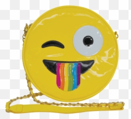 Emoji Crossbody Bag - Happy,Giggle Emoji