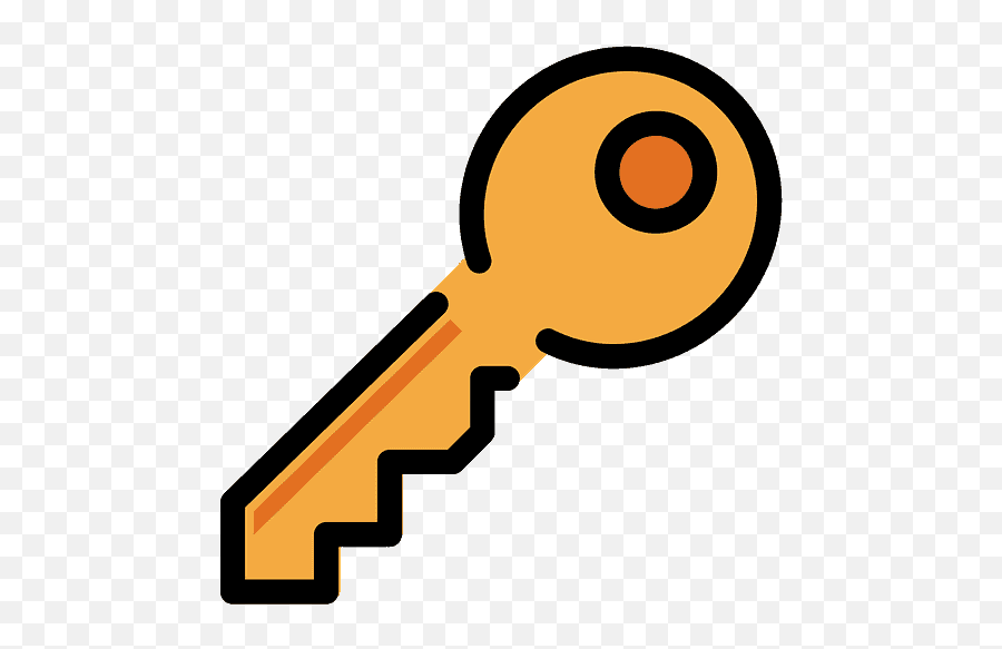 Key Emoji Clipart - Key Emoji Clip Art,Key Emoji Transparent