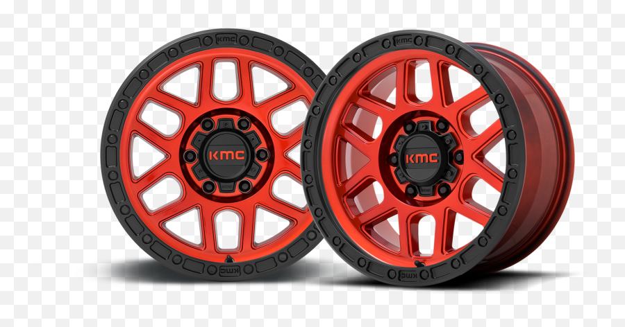 Black Ring From Kmc Wheels - Kmc Red Wheels Recon Emoji,Work Emotion Wheels 15×8 +25mm Offset