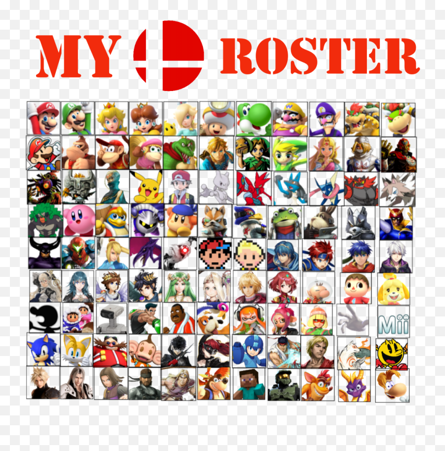 I Decided To Create My Own Personal Dream Smash Roster While - For Adult Emoji,2b Nier Text Emoticon